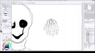AnotherTale Chapter 1 Fan Comic Cover Speed Paint - PART 1