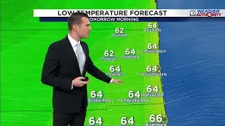 Freeze warnings hit northern Florida, South Florida gets 60s