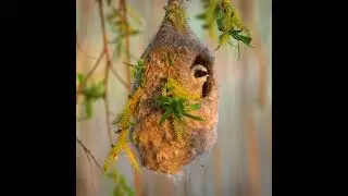Eurasian Penduline Tit Nest #pendulinetit #remizpendulinus #europeanwildlife #birdnest
