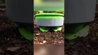 This robot keeps your garden weed free #garden