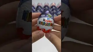 ASMR Kinder Surprise Chocolate Eggs