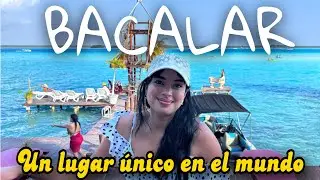 🇲🇽 La LAGUNA MEXICNA que parece sacada de un cuento  🇲🇽 | Bacalar 2024