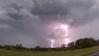 Lightning Storm Caught on Film with a GoPro Camera