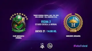TORNEO REG. FED. AMAT. FEM. 2025  ZONA ASC. - V. MERCEDES (SLS) -  C.MGT (VIEDMA) vs HORIZONTE (ROS)