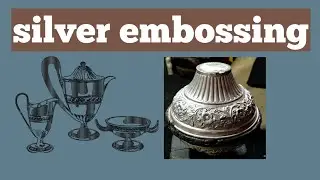 silver embossing nakkashi
