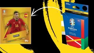 TOPPS EURO 2024 STICKER MEGA ECO BOX OPENING