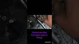 Passion pro bike full engine open to fitting #automobile #motorcycle #mechanic # 