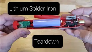 Powerful, Cheap, Rechargeable Soldering Iron from Amazon! Teardown