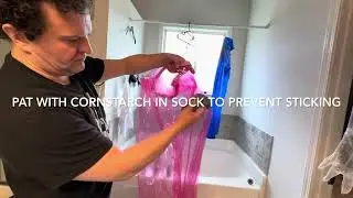 Cleaning & drying your PVC clothing
