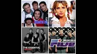 POP EN INGL&Eacute;S MIX - BACKSTREET BOYS - BRITNEY SPEARS - NSYNC - FIVE - (DJ ALEX)