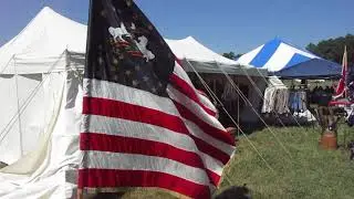 24 Flag, Civil War Reenactment, Endview Plantation, 9/22/19 0413