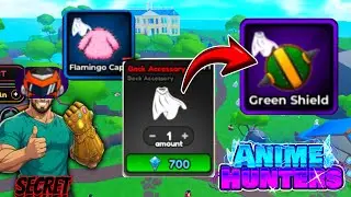 700% MAIS POWER NOVO ACCESSORIO CAPA  NESSA MINI UPDATE ANIME HUNTERS #ROBLOX