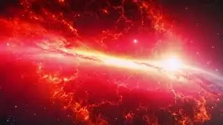 an awe-inspiring image of a large star illuminating the night sky, showcasing its brilliance and