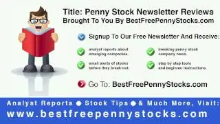 Penny Stock Newsletter Reviews