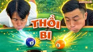 Cười Rớt Răng Với Thử Thách Thổi Bi Vào Lỗ | Phước Lầy