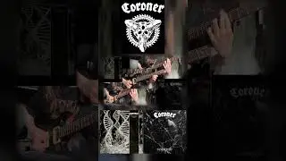 CORONER - Symmetry - Guitar Solo Cover