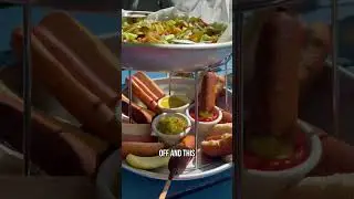 HOTDOG TOWER at @phillipsbrewing  ! 🌭 🍺 Made by Roast Victoria! #food #review #canada