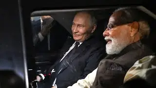 Putin Arrival in india  ,pm modi welcome putin with red carpet  and he personally welcomed  him  