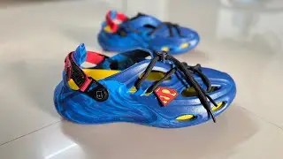 Superman themed sliders by The Souled Store Unboxing Video