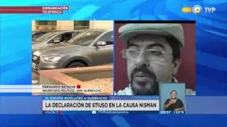 Visi&oacute;n 7 - Fernando Esteche respondi&oacute; a la acusaci&oacute;n de Stiuso