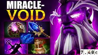 MIRACLE- VOID SPIRIT FULL MAP CONTROL 😳⚡ THEY CAN&rsquo;T TOUCH HIM!