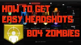BO4 Zombie Glitches: Easy Headshot's (How To get Easy Headshots BO4 Zombies)
