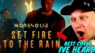 BEST DAMN ADELE COVER? NO RESOLVE | Set Fire To The Rain ( ADELE Rock Cover ) [ Reaction ]