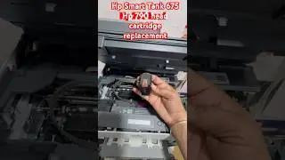 Hp Smart Tank 675 Hp 790 head cartridge replacement#hp #service #printersupportsoftware