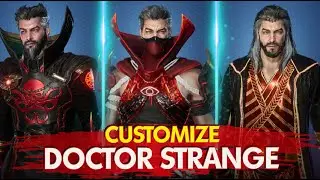 Doctor Strange Million Customize Skins Preview - MARVEL Future Revolution Early Access Soft Launch