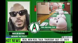 Real Men Real Talk Invite from Marlon Wayans