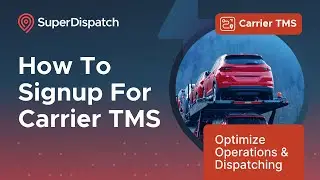 How To Signup For Carrier TMS