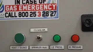 OLDHAM gas panel for control solenoid valve fireinrfac #electricity #basic #voltage #fire  #lpg