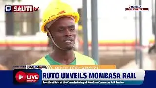 LIVE: ⁠President Ruto flags off new Mombasa commuter rail