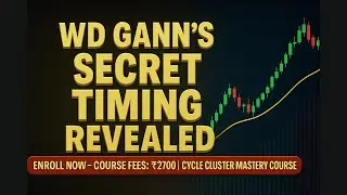 WD Gann&rsquo;s Secret Timing Rule Explained | Cycle Cluster Mastery Course