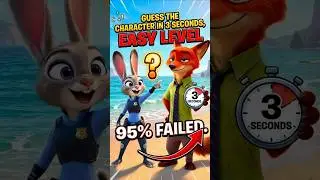 Zootopia 2: Impossible Quiz  You'll NEVER Guess the Last One... 😱 #funny #memes