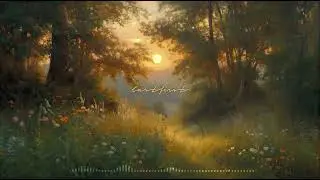 sunset forest