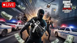 GTA 5 Live Hindi 🔴 | GTA Online Domsday Heist 💣