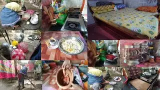 গ্রামের😭অভাবের সংসারে যেভাবে😠বুদ্ধিকরে গ্যাস বাঁচিয়ে রান্নাকরে সংসার চালিয়ে সমস্ত কাজকর্ম পরিপাটি✅