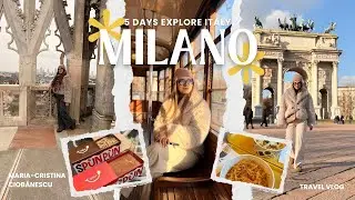 🎆 MILANO DE ANUL NOU | Duomo, Arco della Pace, Castello Sforzesco & mâncare italiană 🇮🇹✨