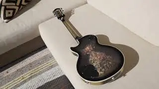 Epiphone les paul custom adam jones art collection not dead yet by julie heffernan