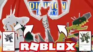 Digimon Aurity - Digivolving to EXAMON + BUYING GREENCOREDRAMON & BLUECOREDRAMON!  (Roblox Gameplay)