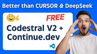 Codestral V2 + Continue Dev - FREE AI Coder JUST BROKE THE INTERNET! | Better Than DeepSeek v3