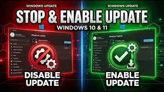 How to Disable Windows Update Permanently & Enable It Again (Windows 10/11)