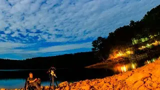 Philpott Lake, Goose Point State Park Fairy Stones and Stars at the Lake Dam