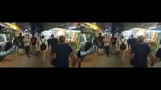walk through Pei Ho Street Kowloon Hong Kong in 3D