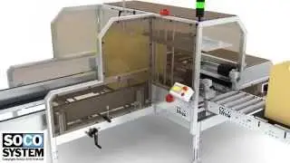 Evers: Vollautomatischer Kartonaufrichter SOCO Pack ATS