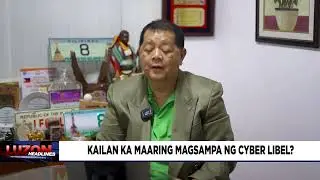 KAILAN BA PWEDENG MAGSAMPA NG CYBER LIBEL?