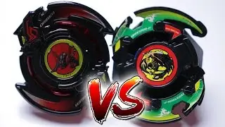 BEYBLADE BATTLE | Darkness Driger (BURST) VS Black Dranzer (PLASTIC) - Battle of Generations