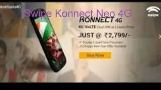 Swipe Konnect Neo 4G reviews.