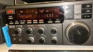 JRC NRD525 on LW: wonderful folk music from Radio Antena Satelor 153 kHz, Brașov, Romania